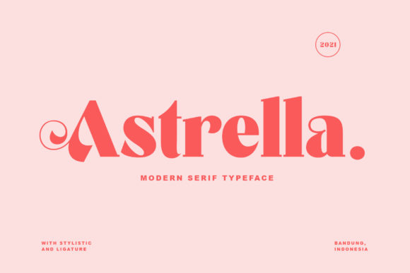 Astrella: Elevating Web Design with a Feminine Serif Typeface