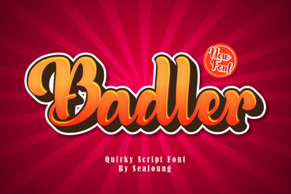 Badler: A Retro-Inspired Display Font That Brings Personality to Branding
