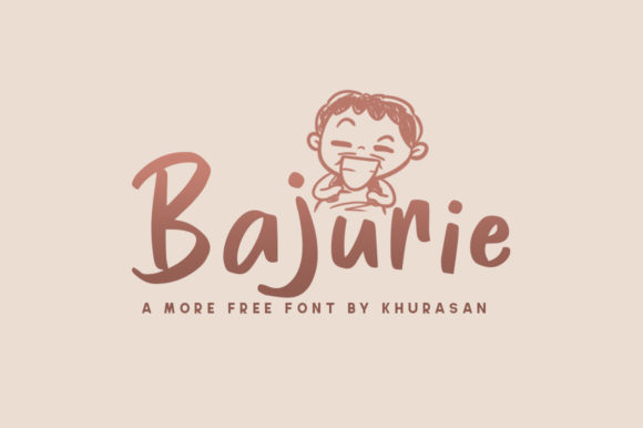 Bajurie: A Stylish Display Font for Modern Editorial Design