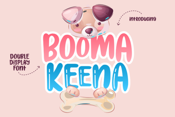 Booma Keena: A Playful Display Font for Heartfelt Branding