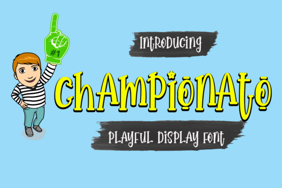 Championato: A Playful Display Font That Brings Joy to Brand Design