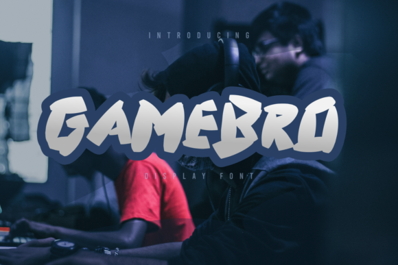 GameBro: A Bold Display Font That Elevates Small Business Branding