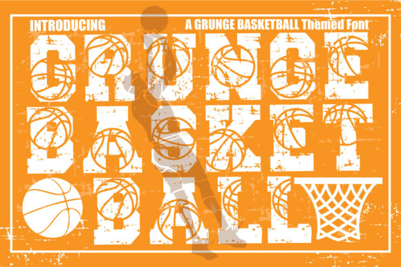Grunge Basketball: A Bold Display Font for Business Branding