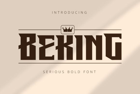 How Choosing the Beking Font Gave My Small Business a Polished, Professional Look