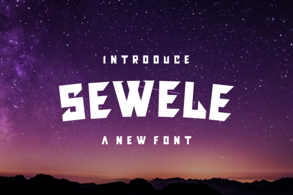 How Sewele Became the Bold Typeface for a Dynamic Brand Identity