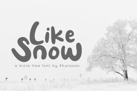 How the Like Snow Font Transformed My Small Business Branding