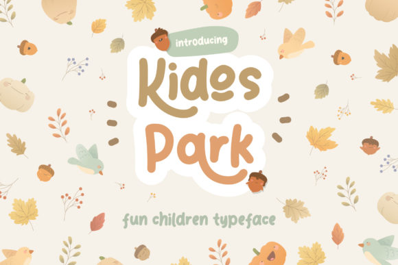 Kidos Park: A Fun & Friendly Display Font for Creative Branding Projects