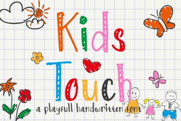 Kids Touch Font: A Playful Way to Build Your Brand