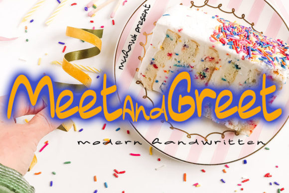 Meet and Greet: A Fresh Display Font for Editorial Charm