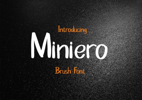 Miniero: A Colorful Display Font for Modern Web Design Projects