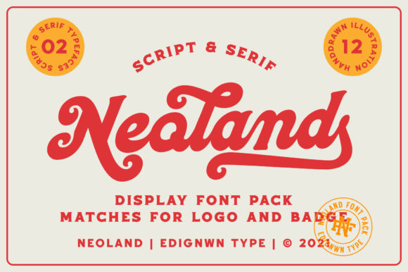 Neoland: A Bold Script Font That Elevates Campaign Typography