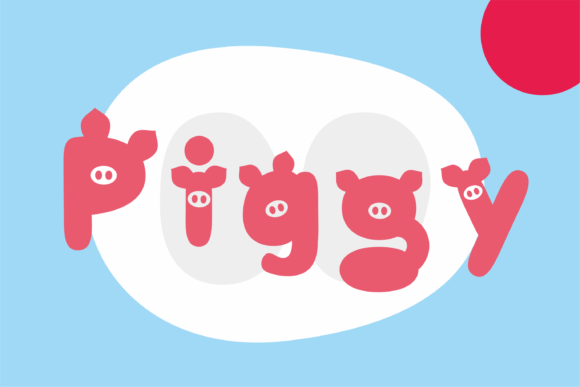 Piggy: A Display Font That Builds Brand Trust