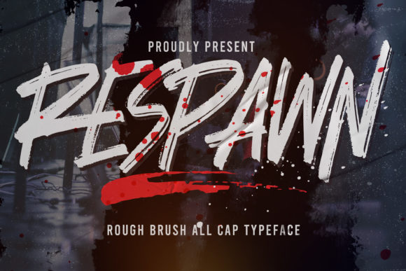 Respawn Font: Adding Street Art Vibe to a Digital Brand