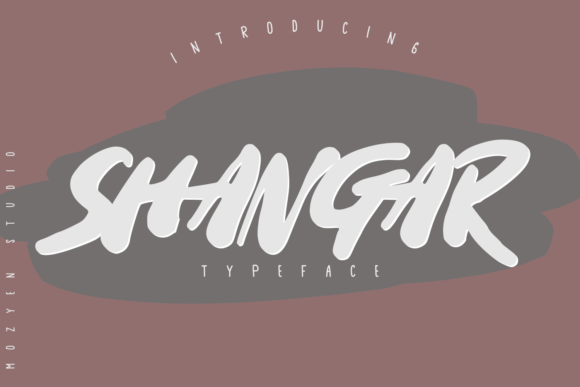 Shangar: The Urban-Inspired Display Font for Scroll-Stopping Marketing Design