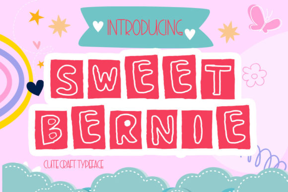 Sweet Bernie: A Friendly Display Font for Thoughtful Editorial Design